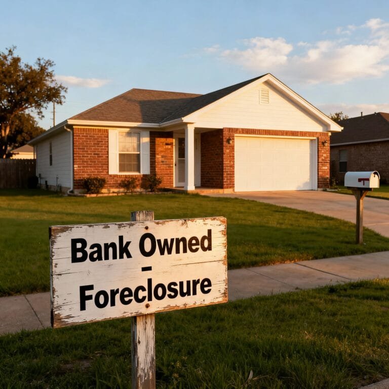 Bank owned foreclosure in North Texas are on the rise in Q4 2025.